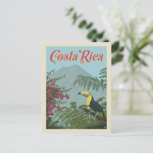 Costa Rica | Toucan Briefkaart (Staand voorkant)