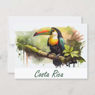Costa Rica Toucan Briefkaart