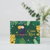 Costa Rica Toucan Briefkaart (Staand voorkant)