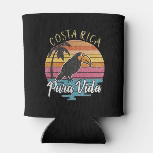 Costa Rica Toucans, Pura Vida Blikjeskoeler (Achterkant)