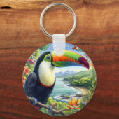 Costa Rica Toucans, Pura Vida Sleutelhanger (Achterkant)