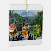 Costa Rica Travel Collectie Keramisch Ornament (Rechts)