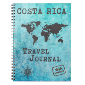 Costa Rica Travel Journal Vacking Planner Notitieboek (Voorkant)