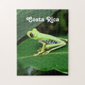 Costa Rica Tree Kikker Legpuzzel (Verticaal)