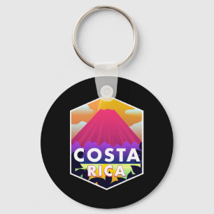 Costa Rica Vakantie Souvenir Surfen Reis Cadeau Sleutelhanger