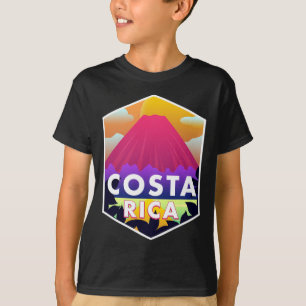 Costa Rica Vakantie Souvenir Surfen Reis Cadeau T-shirt