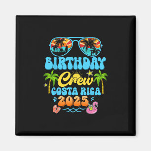 Costa Rica Verjaardag Crew Vakantie Cruise 2025 Zo Magneet