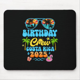 Costa Rica Verjaardag Crew Vakantie Cruise 2025 Zo Muismat