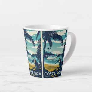 Costa Rica vintage Latte Mok