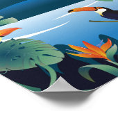 Costa rica vintage-poster poster (Hoek)