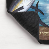 Costa Rica Vissen Champion (jouw naam) Muismat (Hoek)