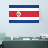 Costa Rica vlag Banner (Beurs)