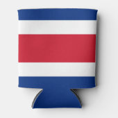 Costa Rica vlag Blikjeskoeler (Voorkant)