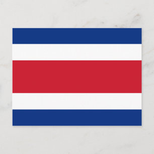 Costa Rica Vlag Briefkaart