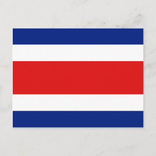 Costa Rica Vlag Briefkaart