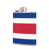 Costa Rica vlag Heupfles (Links)