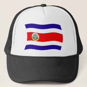 Costa Rica Vlag Hoed Trucker Pet