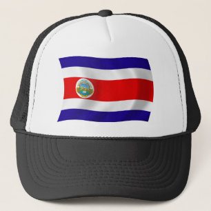 Costa Rica Vlag Hoed Trucker Pet