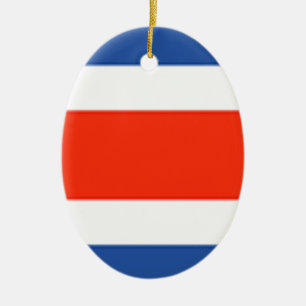 Costa Rica Vlag Keramisch Ornament