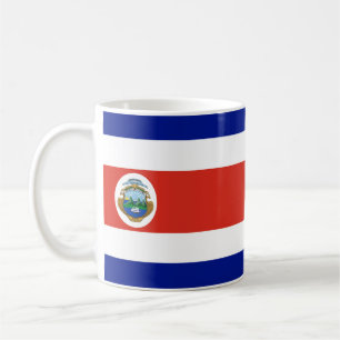 Costa Rica Vlag Keramische Mok
