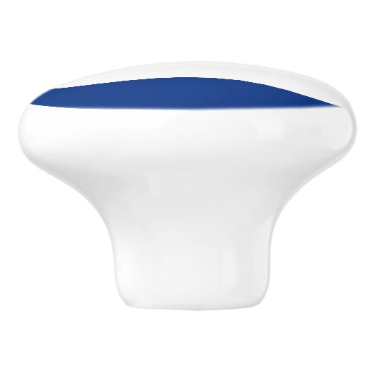 Costa Rica vlag Keramische schedel Keramische Knop (Zijkant)