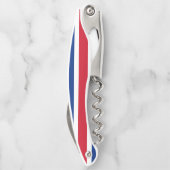 Costa Rica vlag Kurkentrekker (Achterkant)