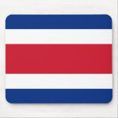 Costa Rica vlag Muismat (Voorkant)