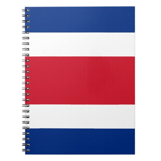 Costa Rica vlag Notitieboek (Voorkant)