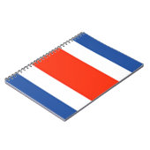 Costa Rica Vlag Notitieboek (Linkerzijde)