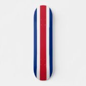 Costa Rica vlag Persoonlijk Skateboard (Voorkant)