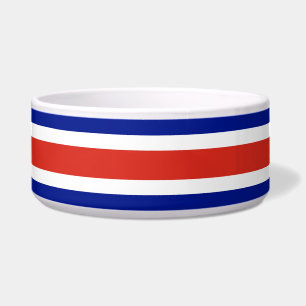 Costa Rica Vlag Pet Bowl Voerbakje