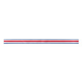 Costa Rica vlag Ribbon Satijnen Lint (Voorkant)