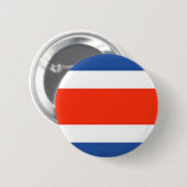 Costa Rica Vlag Ronde Button 5,7 Cm (Voorkant /achterkant)