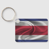 Costa Rica Vlag Sleutelhanger (Achterkant)