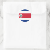 Costa Rica vlag Sticker (Tas)