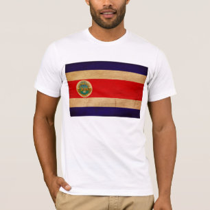 Costa Rica Vlag T-shirt
