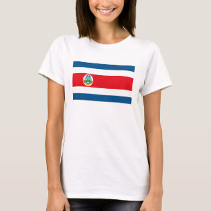 Costa Rica Vlag T-shirt