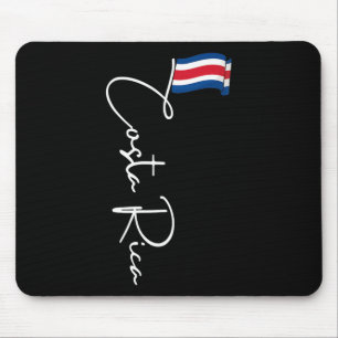 Costa Rica Vlag Vakantie Tropisch Pura Vida Costa Muismat