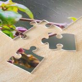 Costa Rica vogel - Fiery-throated Hummingbird Legpuzzel (Zijkant)