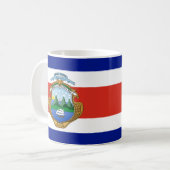 Costa Rica (wapen/vlag) Koffiemok (Voorkant links)