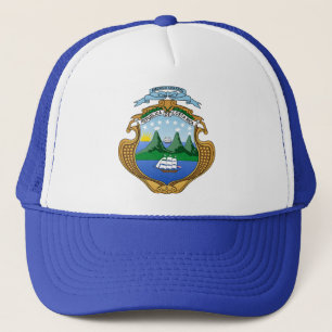 Costa Rica (wapen/vlag) Trucker Pet