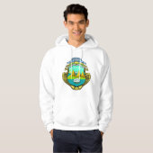 Costa Rica wapenstilstand CR Hoodie (Voorkant volledig)
