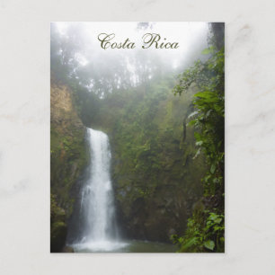 Costa Rica Waterval Briefkaart