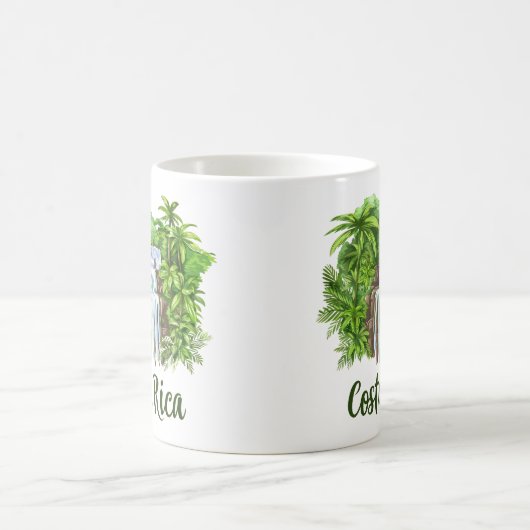 Costa Rica Waterval Coffee Mok (Center)