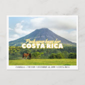 Costa Rica Wedding Save the Date Briefkaart (Voorkant)