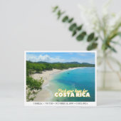 Costa Rica Wedding Save the Date Briefkaart (Staand voorkant)