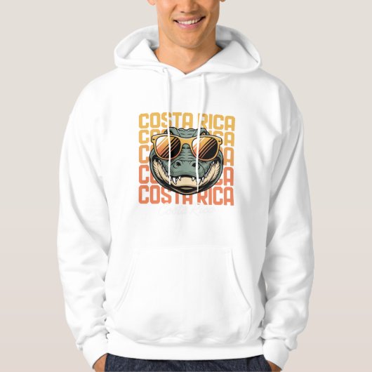 Costa Rica Wildlife Hoodie (Voorkant)