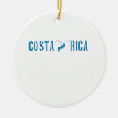 Costa Rica Zip Lining Keramisch Ornament (Voorkant)