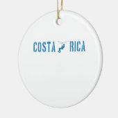 Costa Rica Zip Lining Keramisch Ornament (Links)
