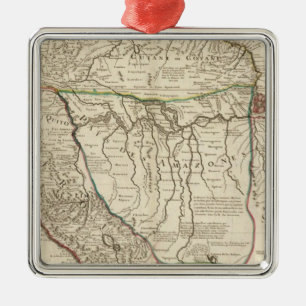 Costa Rica, Zuid-Amerika Metalen Ornament